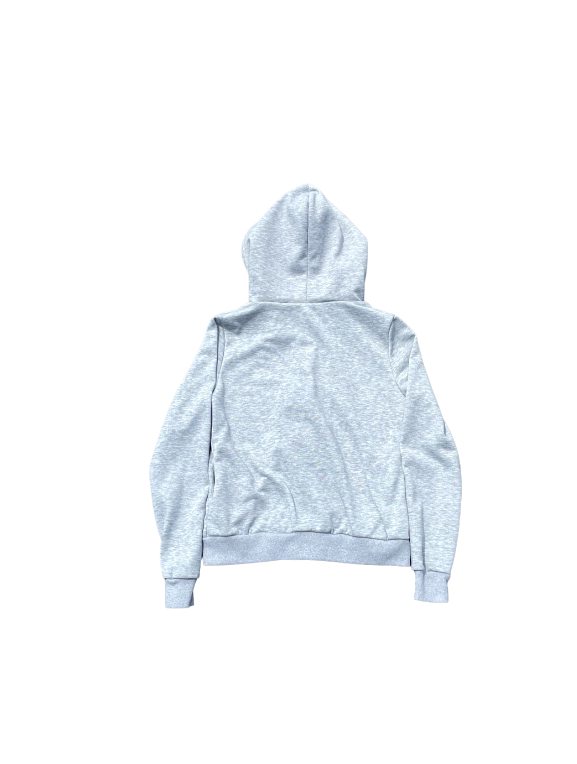 Leather print hoodie