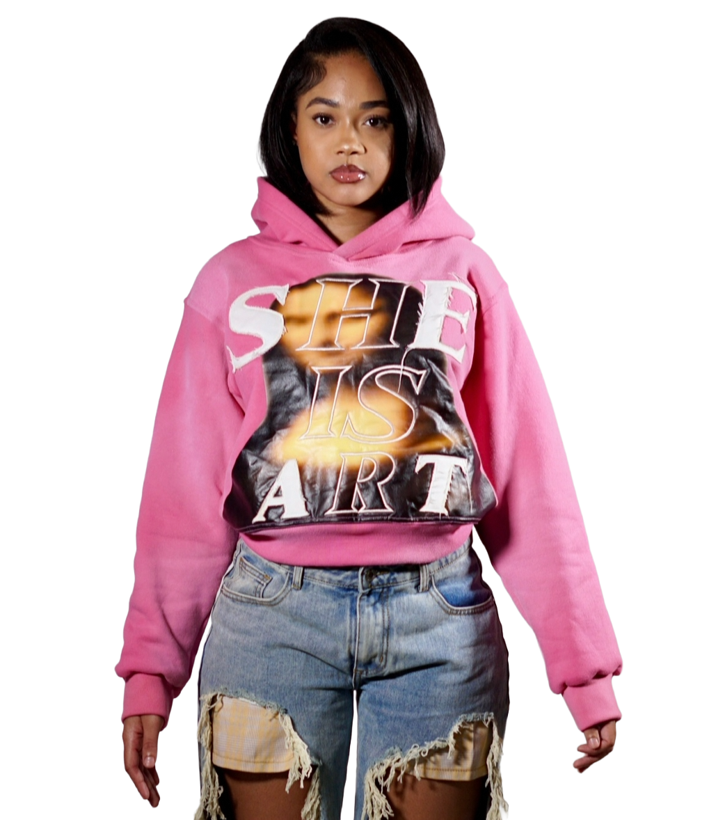She is art hoodie