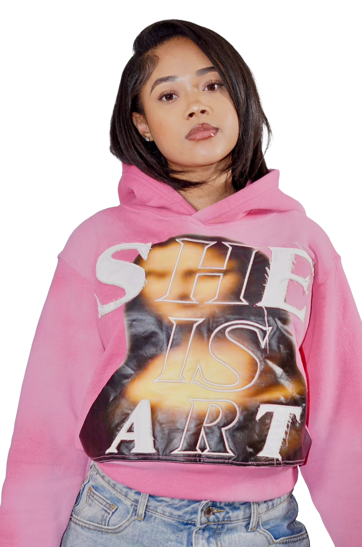 She is art hoodie