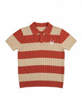 Rust Knit polo