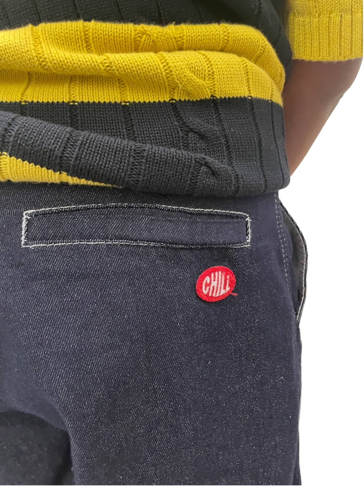 Raw denim Jorts