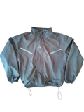Reversible Black Windbreaker