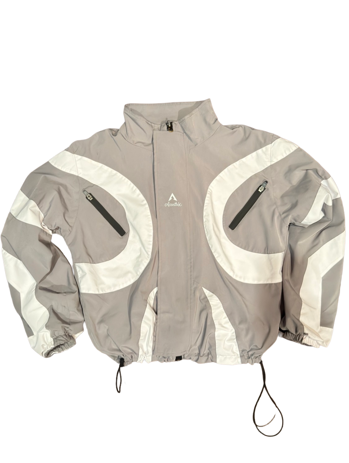 Reversible Grey Windbreaker