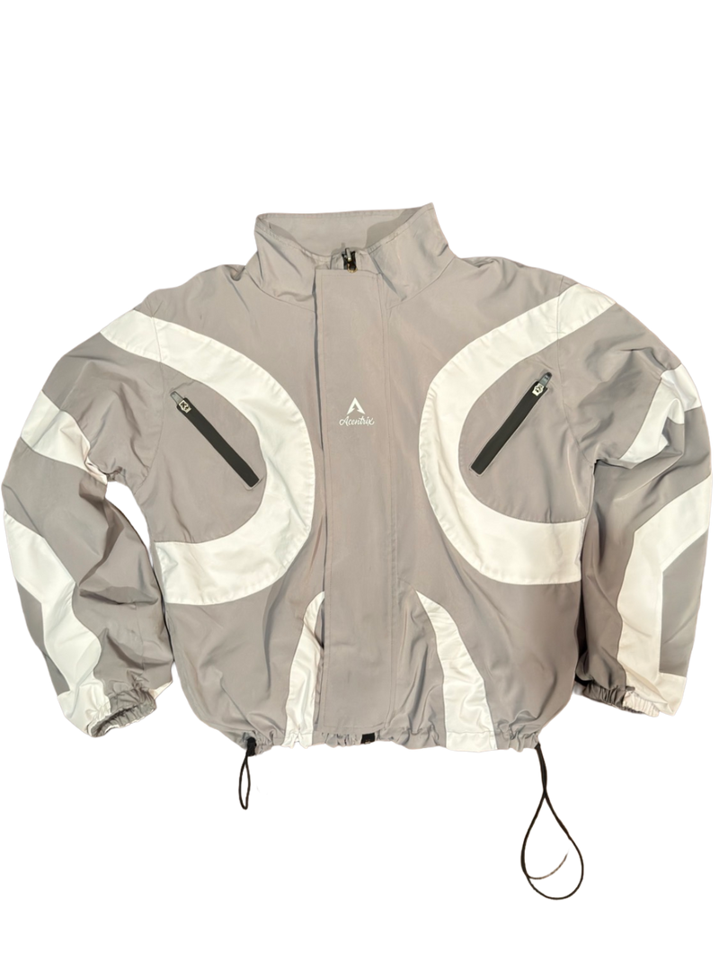 Reversible Grey Windbreaker