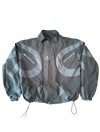 Reversible Black Windbreaker