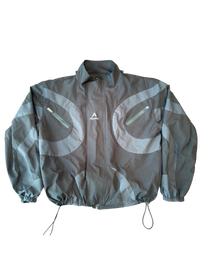 Reversible Black Windbreaker