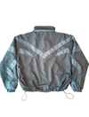 Reversible Black Windbreaker