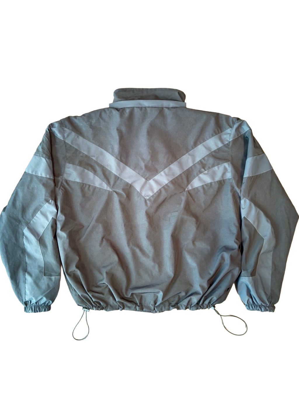 Reversible Black Windbreaker