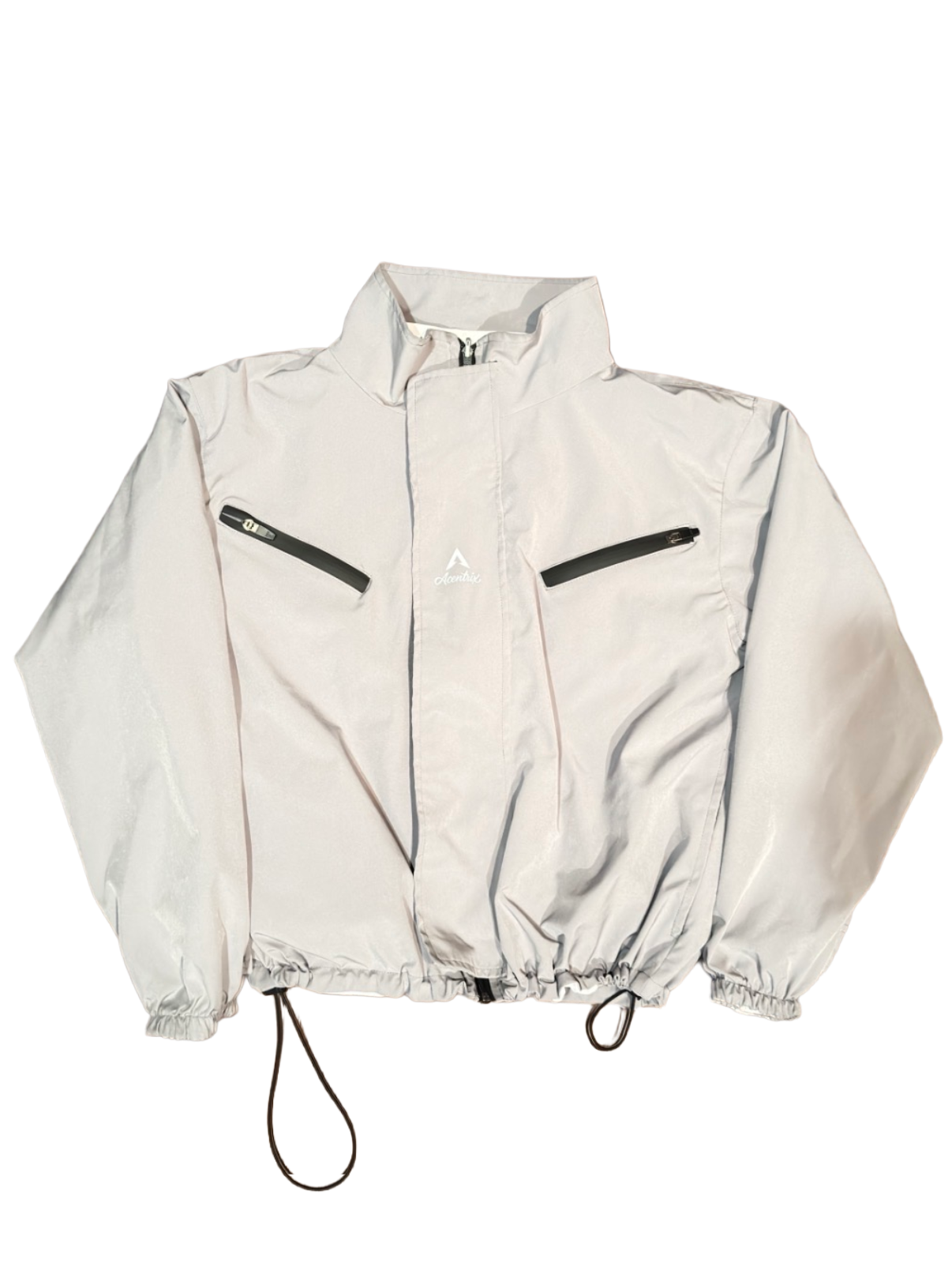 Reversible Grey Windbreaker
