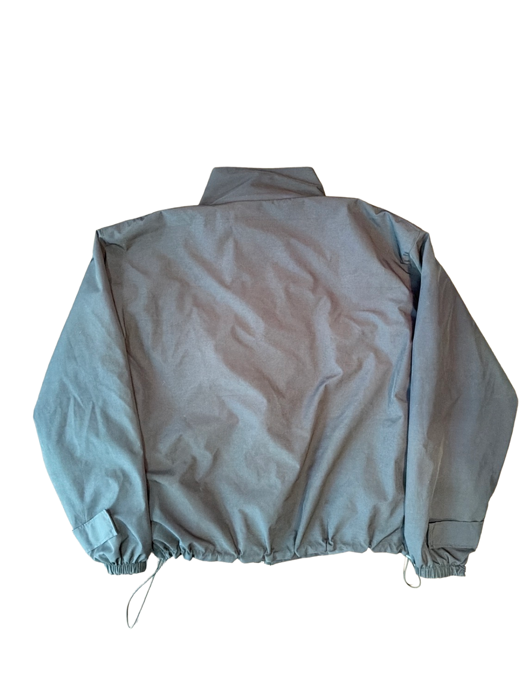 Reversible Black Windbreaker