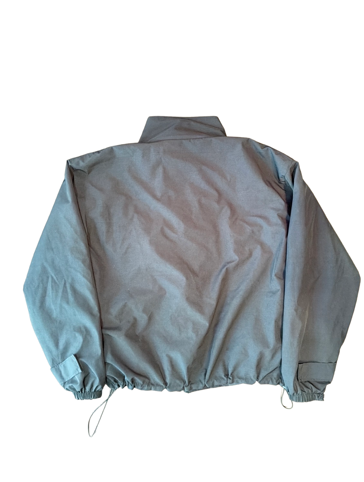 Reversible Black Windbreaker