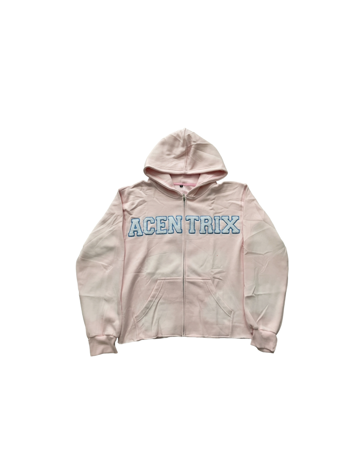 Acentrix Pink Zip up hoodie