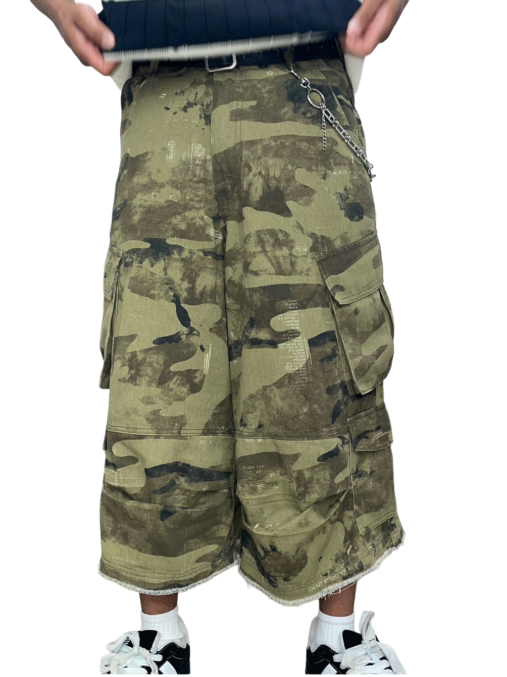 Giant camo pants