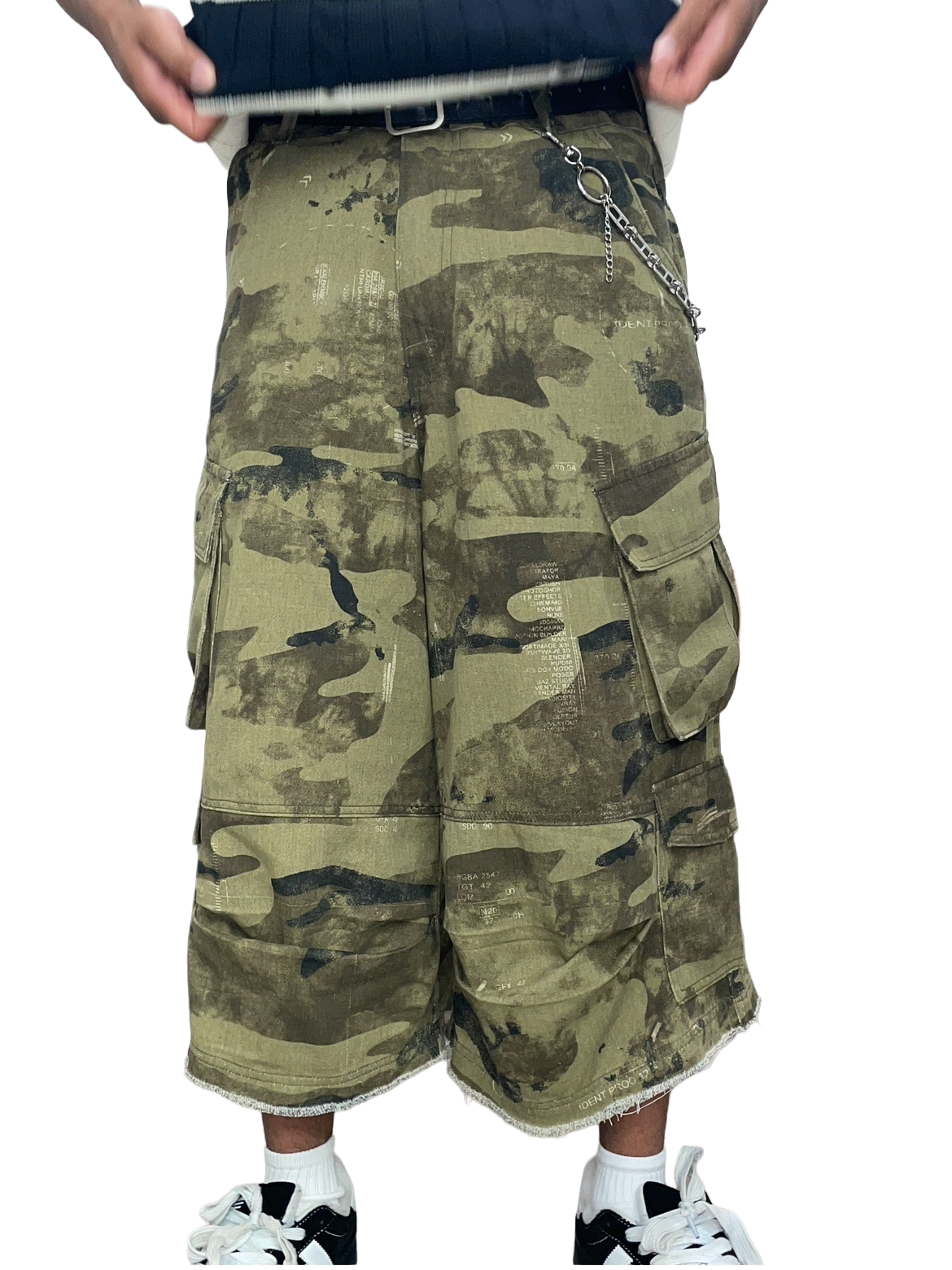 Giant camo pants
