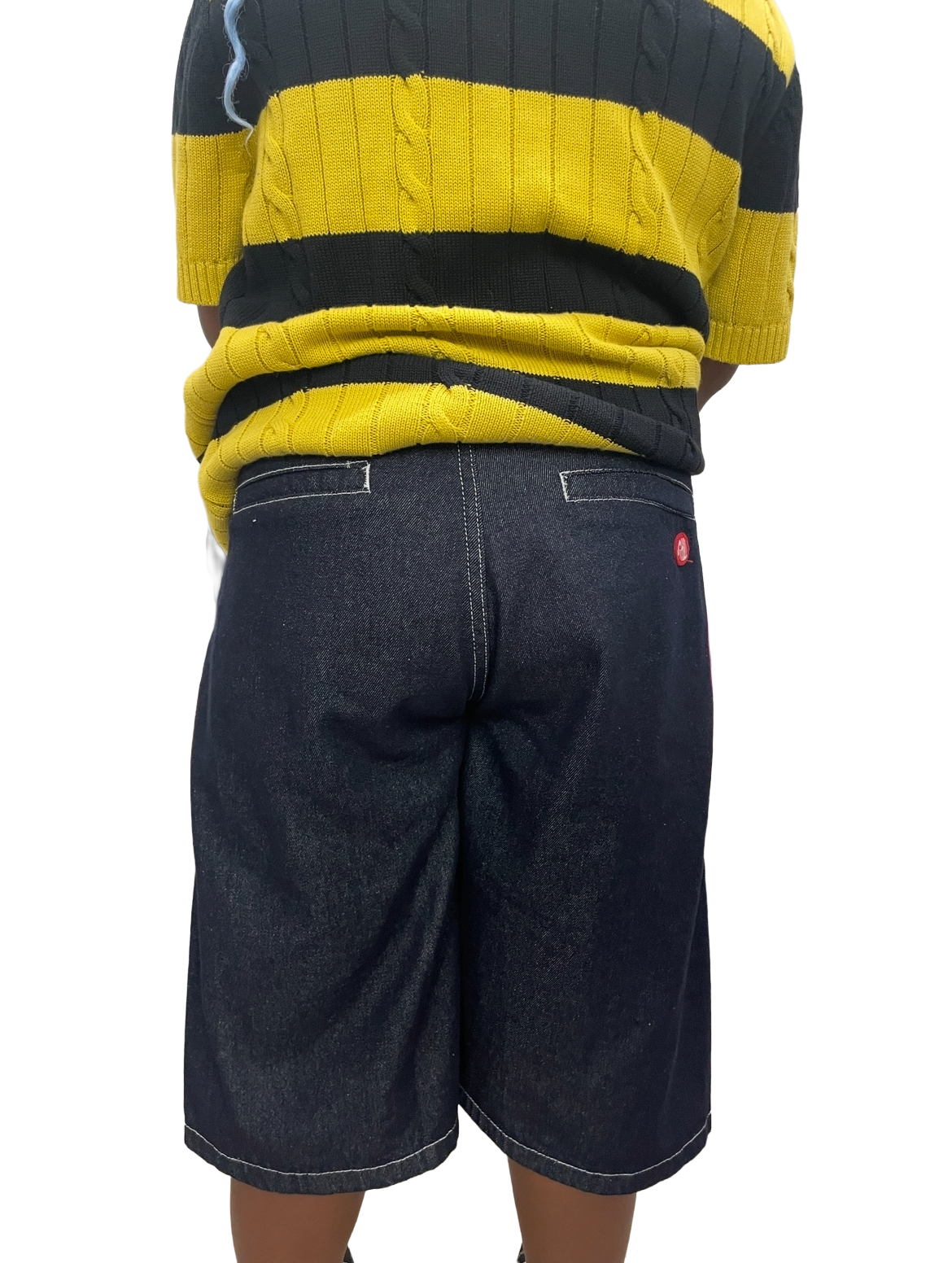Raw denim Jorts