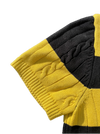 Rugby Black and Yellow Knitted polo