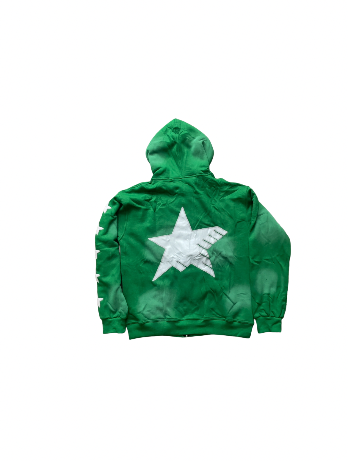 Acentrix Kelly Green zip up hoodie