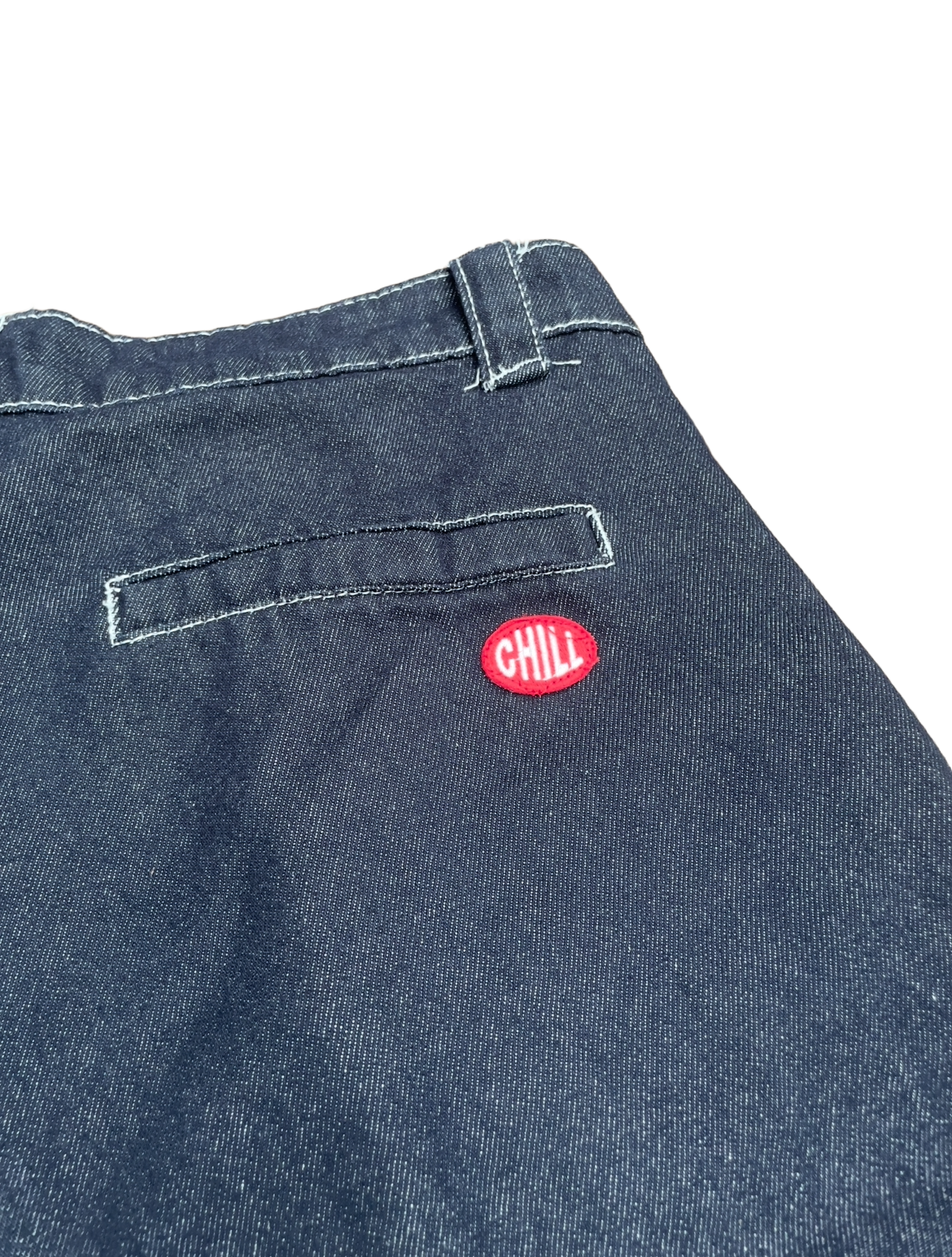 Raw denim Jorts