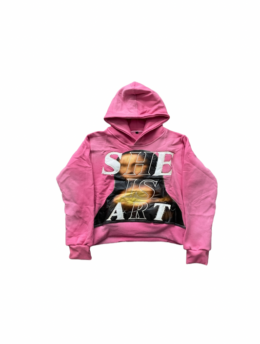 She is art hoodie