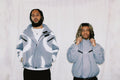 Reversible Grey Windbreaker